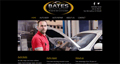 Desktop Screenshot of batesautobody.com